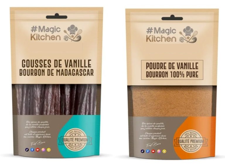 Pack Vanille Premium — 10 Gousses + 50g Poudre de Vanille