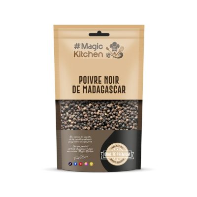 Poivre Noir Entier de Madagascar — Épice Premium