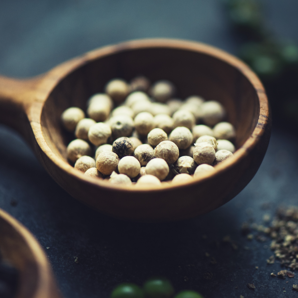 Poivre Blanc en Grains — Épice Fine & Élégante – Image 2