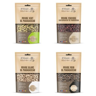 Pack 4 Poivres 50g — Un Mélange Premium et de Qualité