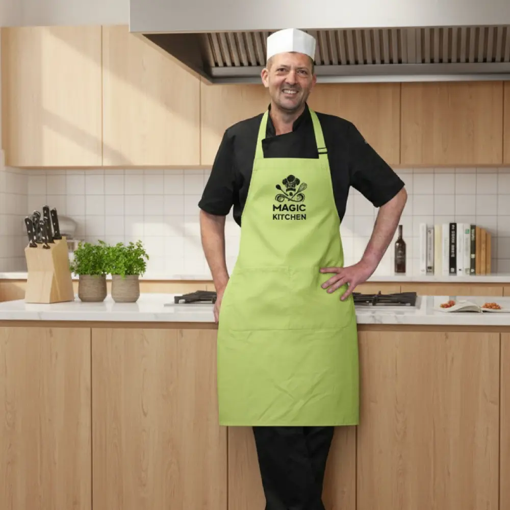 Tablier de cuisine Officiel Magic Kitchen Vert – Image 4