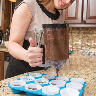 Distributeur de pâte 900 mL pour crêpes, pancakes et pâtisseries