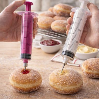 Seringue de Pâtisserie 50 mL avec Aiguille Inox – Précision Décoration Gâteaux, Usage Chaud & Froid, Couleur Aléatoire